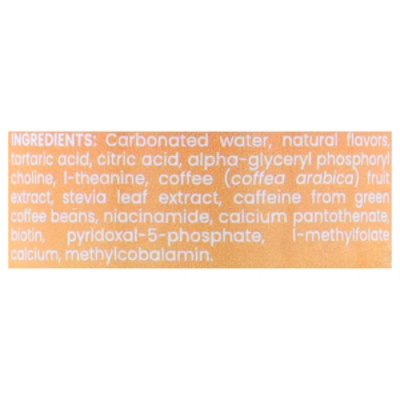 Be Love Beverage Energy Peach - 12 fl oz - Image 4