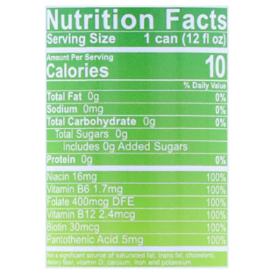 Be Love Beverage Energy Green Apple - 12 fl oz - Image 3