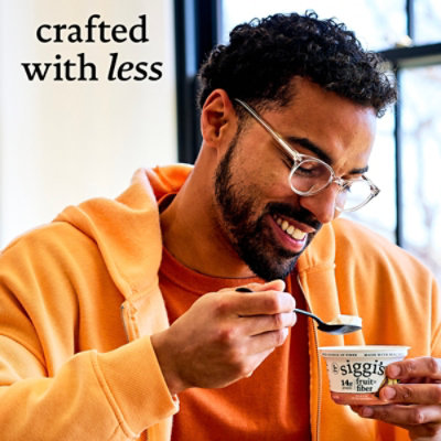 Siggi's Fruit And Fiber Peach Nonfat Yogurt, 5.3 Oz Cup - 5.3 oz - Image 5