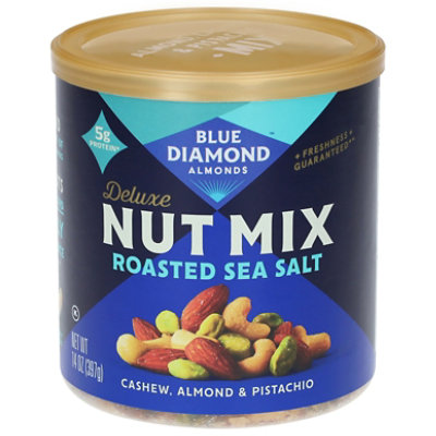 Blue Diamond Deluxe Nut Mix Roasted Sea Salt 14oz - 14 oz - Image 2