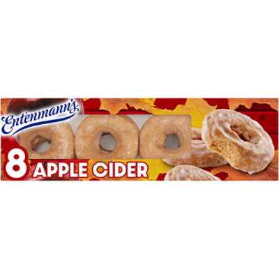 Entenmann's Classic Apple Cider Donuts, 8 Count, 14.5 Oz - 14.5 oz - Image 1