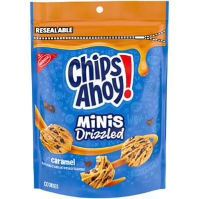 Chips Ahoy! Minis Drizzled Caramel Cookies - 6 Oz - acmemarkets