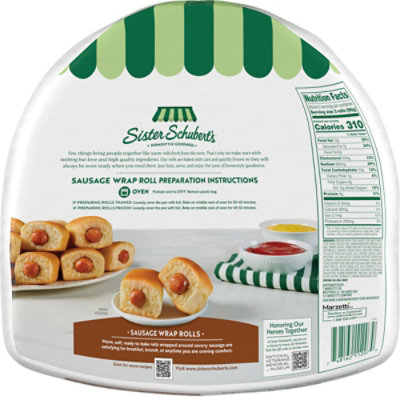 Sister Schuberts Sausage Wrap Rolls 18 Oz - 18 oz - Image 5