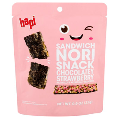 Hapi Seaweed Sandwich  Chocolatey Strawberry - 0.9 oz - Image 1