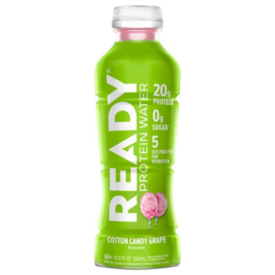 Ready Protein Water Rtd Grape - 16.9 FZ - Image 2