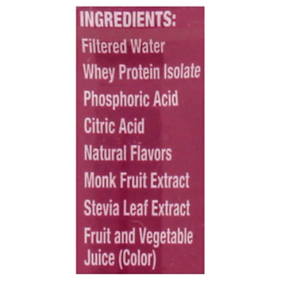 Ready Protein Water Rtd Cherry - 16.9 FZ - Image 5