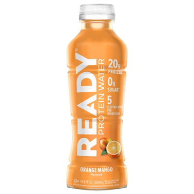 Ready Protein Water Rtd Orange - 16.9 FZ - Image 2
