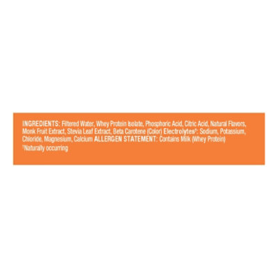 Ready Protein Water Rtd Orange - 16.9 FZ - Image 4