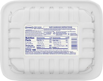 Butterball Sweet Italian Sausage 16oz - 16 OZ - Image 5