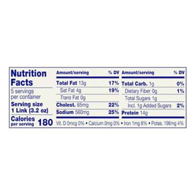 Butterball Sweet Italian Sausage 16oz - 16 OZ - Image 3