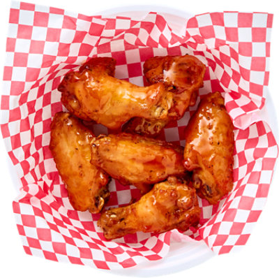 Sweet Heat Chicken Wings 6 Count Hot - Each - Image 1