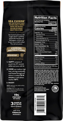 Sea Cuisine Skillet Meal Thai Red Curry Salmon - 22 OZ - Image 5
