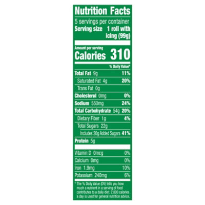 Pillsbury Grands Apple Sweet Rolls 17.5 Oz - 17.5 oz - Image 3