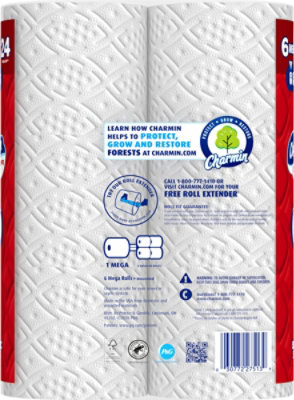 Charmin Ultra Strong Toilet Tissue Dry 2 Ply Unscented Not Applicable - 6.0 ct - Image 8