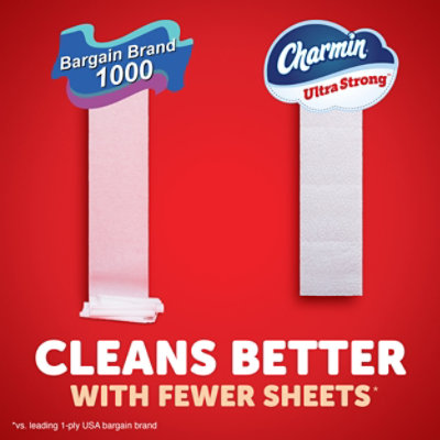Charmin Ultra Strong Toilet Tissue Dry 2 Ply Unscented Not Applicable - 6.0 ct - Image 5