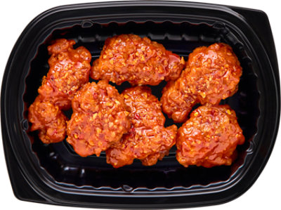 Chili Crisp Boneless Chicken Wings 6 Count Hot - Each - Image 1
