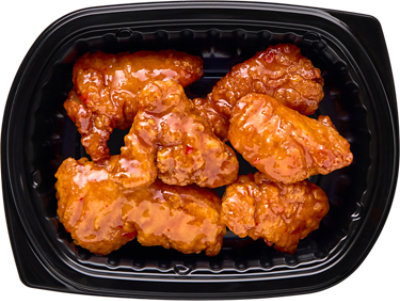 Mango Habanero Boneless Chicken Wings 6 Count Hot - Each - Image 1