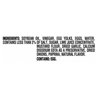 Kraft Mayonnaise Made With Lime Juice, 1 Bottle, For Easy Spreading & Dipping, Made With Cage Free - 12 oz - Image 4