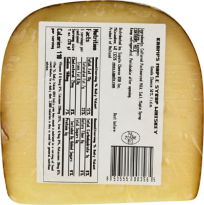 Kaamps Cheese Gouda Maple Whiskey Wedge - 5.3 Oz - Image 6