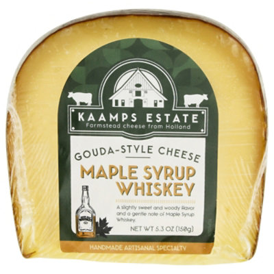 Kaamps Cheese Gouda Maple Whiskey Wedge - 5.3 Oz - Image 2