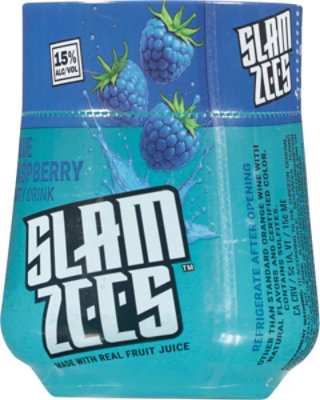 Slamzees Blue Raspberry Rtd - 187 Ml - Image 3