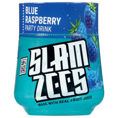 Slamzees Blue Raspberry Rtd - 187 Ml - Image 1
