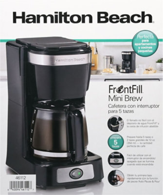 Hb Frontfill 5Cup Coffee Maker - Each - Image 3