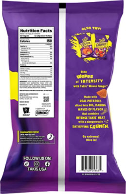 Takis Fuego Waves - 7 Oz - Image 5