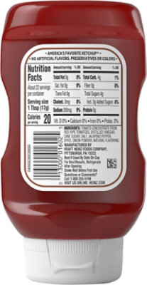Heinz Simply Spicy Tomato Ketchup Blended With Jalapeno, 13.5 Oz Bottle - 13.5 Oz - Image 5