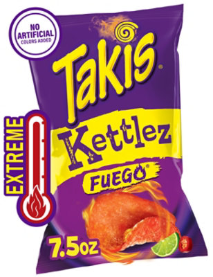 Takis Fuego Kettlez Chips - 7.5 Oz - Image 1
