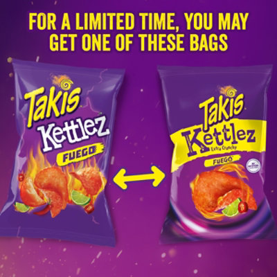 Takis Fuego Kettlez Chips - 7.5 Oz - Image 2
