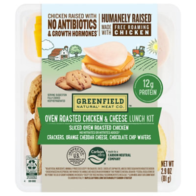 Greenfield Oven Roasted Chicken & Cheese Lunch Kit 2.9oz - 2.9 OZ - Image 2