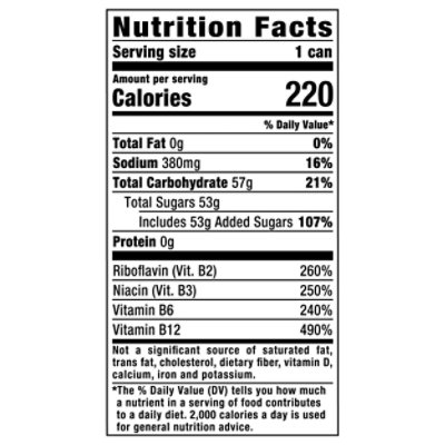 Monster Energy Vanilla Shot 1/16Oz - 16 Fl. Oz. - Image 3