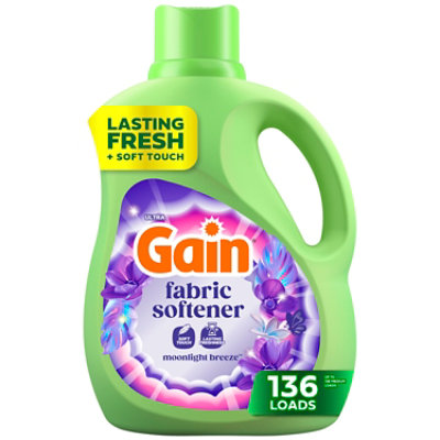 Gain Ultra Liquid Fabric Softener, Moonlight Breeze - 100 Fl. Oz. - 100 Fl. Oz. - Image 1