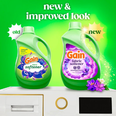 Gain Ultra Liquid Fabric Softener, Moonlight Breeze - 100 Fl. Oz. - 100 Fl. Oz. - Image 2