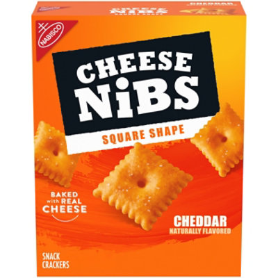 Cheese Nibs Cheddar Squares Crackers - 6.35 Oz - Image 1