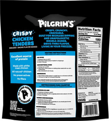 Fully Cooked Crispy Breaded Chicken Tenders Smoke Flavor Added - 19.2 Oz - Image 5