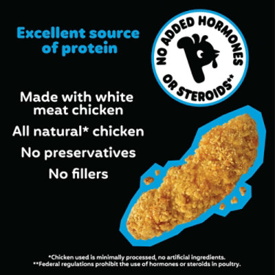 Fully Cooked Crispy Breaded Chicken Tenders Smoke Flavor Added - 19.2 Oz - Image 5