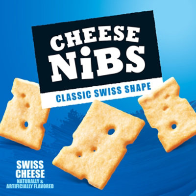 Cheese Nibs Classic Swiss Shape Crackers - 6.35 Oz - Image 2