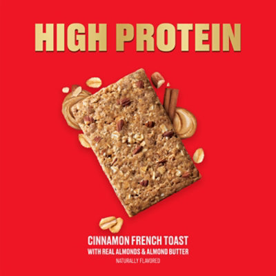 Clif High Protein Cinnamon French Toast Energy Bar - 4-9.6 Oz - Image 2