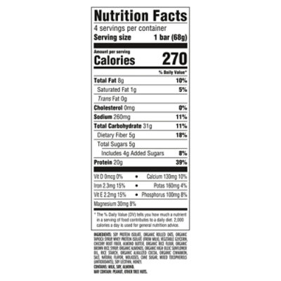 Clif High Protein Cinnamon French Toast Energy Bar - 4-9.6 Oz - Image 4