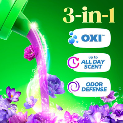 Gain Plus Liquid Laundry He Detergent With Febreze, Moonlight Breeze - 66 Fl. Oz. - Image 3
