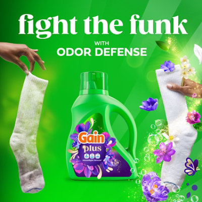 Gain Plus Liquid Laundry He Detergent With Febreze, Moonlight Breeze - 147 Fl. Oz. - 147 Fl. Oz. - Image 4