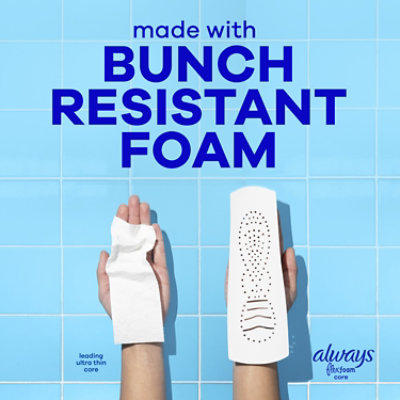 Always Infinity Feminine Pads For Women With Wings, Size 2 Heavy, Unscented, 46 Count - 46 ct - Image 6