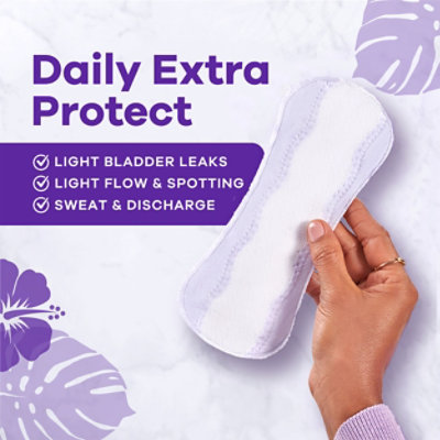Always Anti-bunch Xtra Protection Daily Liners, Extra Long, Unscented, 116 Ct - 116 ct - Image 4