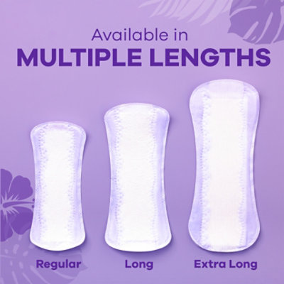 Always Anti-bunch Xtra Protection Daily Liners, Extra Long, Unscented, 116 Ct - 116 ct - Image 5