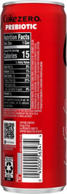 Coca-Cola Zero Sugar Prebiotic Can 12 Fl Oz - 12 Fl. Oz. - Image 6