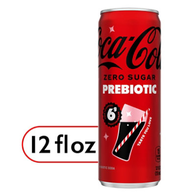 Coca-Cola Zero Sugar Prebiotic Can 12 Fl Oz - 12 Fl. Oz. - Image 1