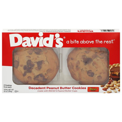 Decadent Reese's Peanut Butter Cookies 2 Count - 10 Oz - Image 2