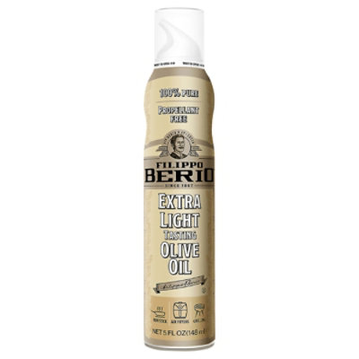 Filippo Berio Extra Light Tasting Olive Oil Spray 5oz - 148.0 ML - Image 2